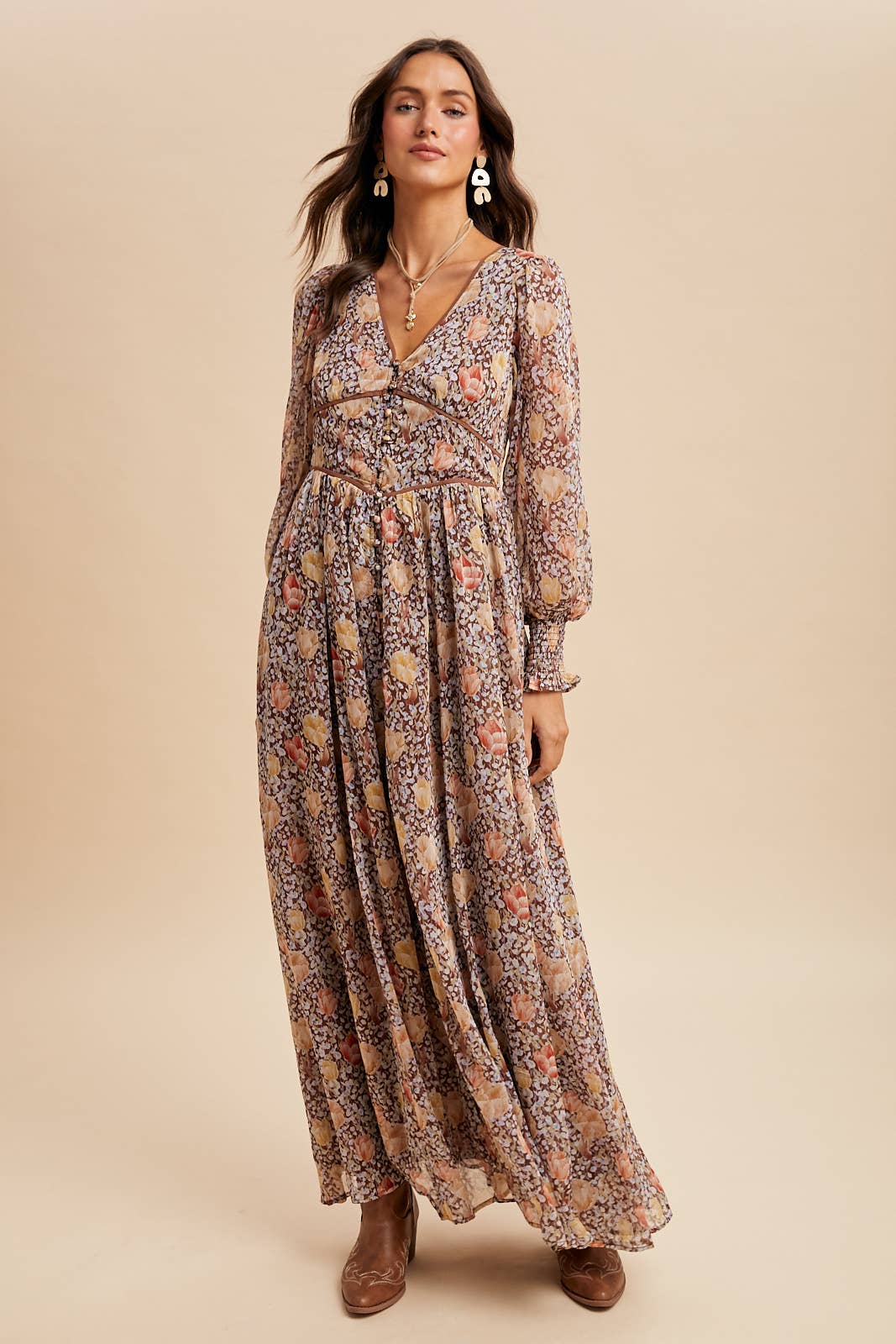 Regal Rose Dress