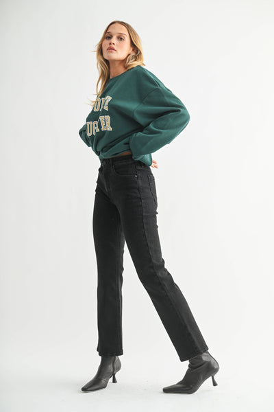 Slim Cropped Bootcut