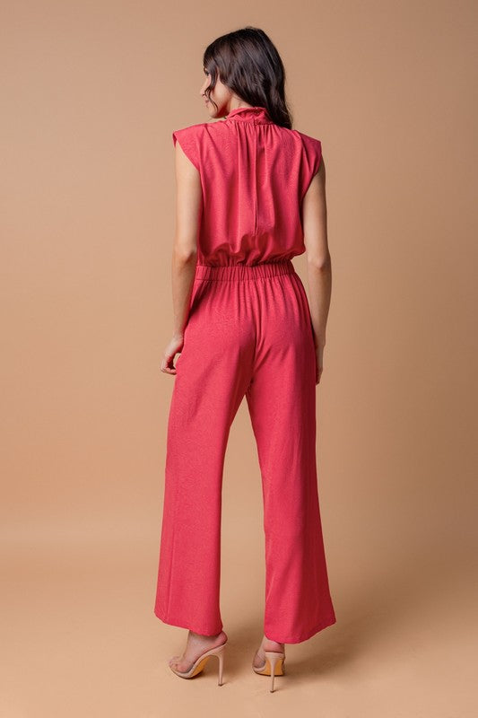 Deep Pink Jumpsuit