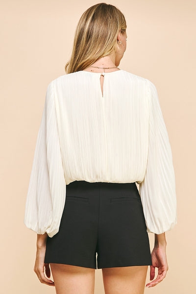 Pretty Pleated Top