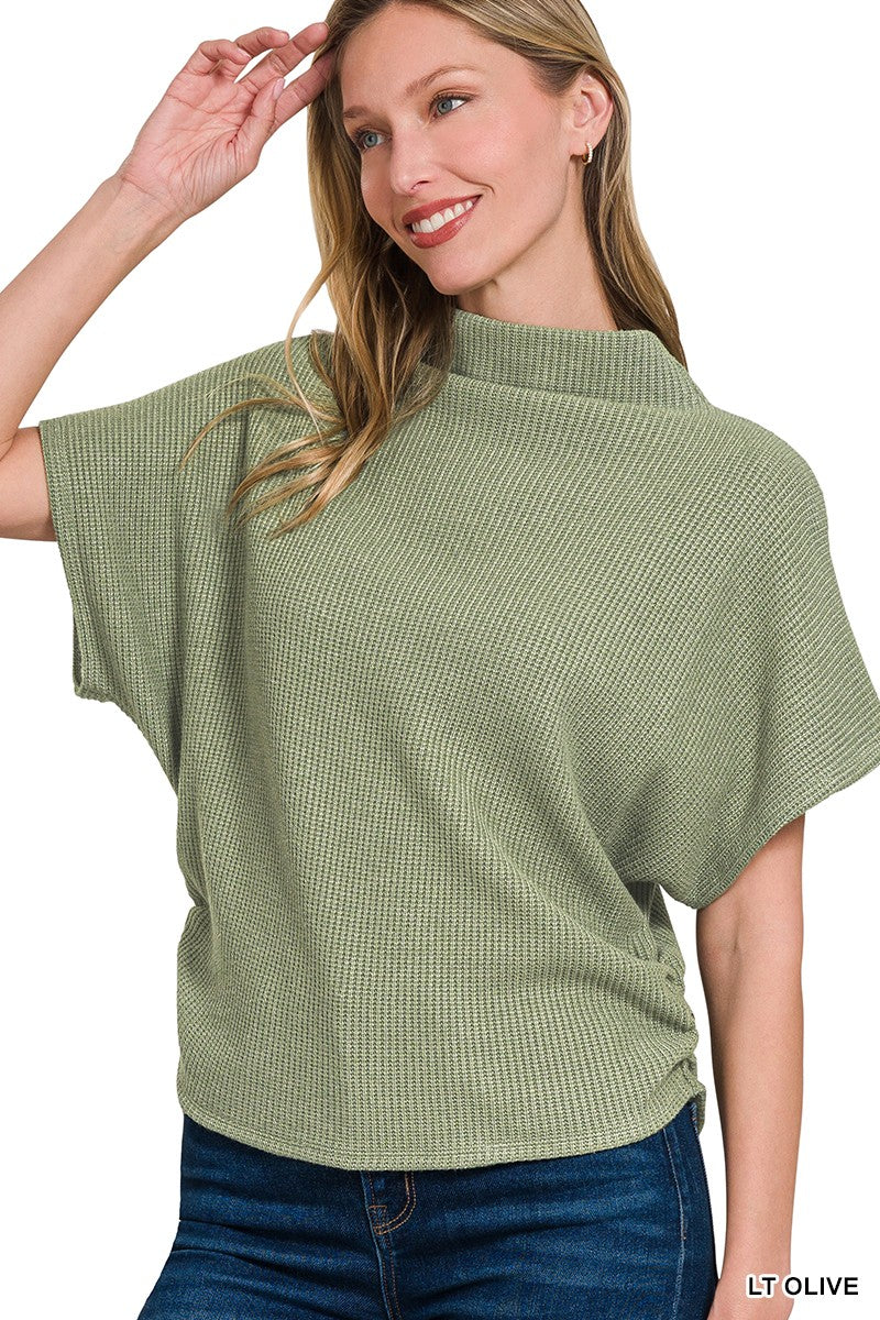 Side Shirred Top