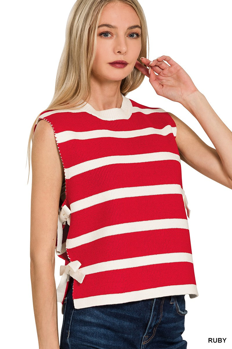 Side Ties and Stripes