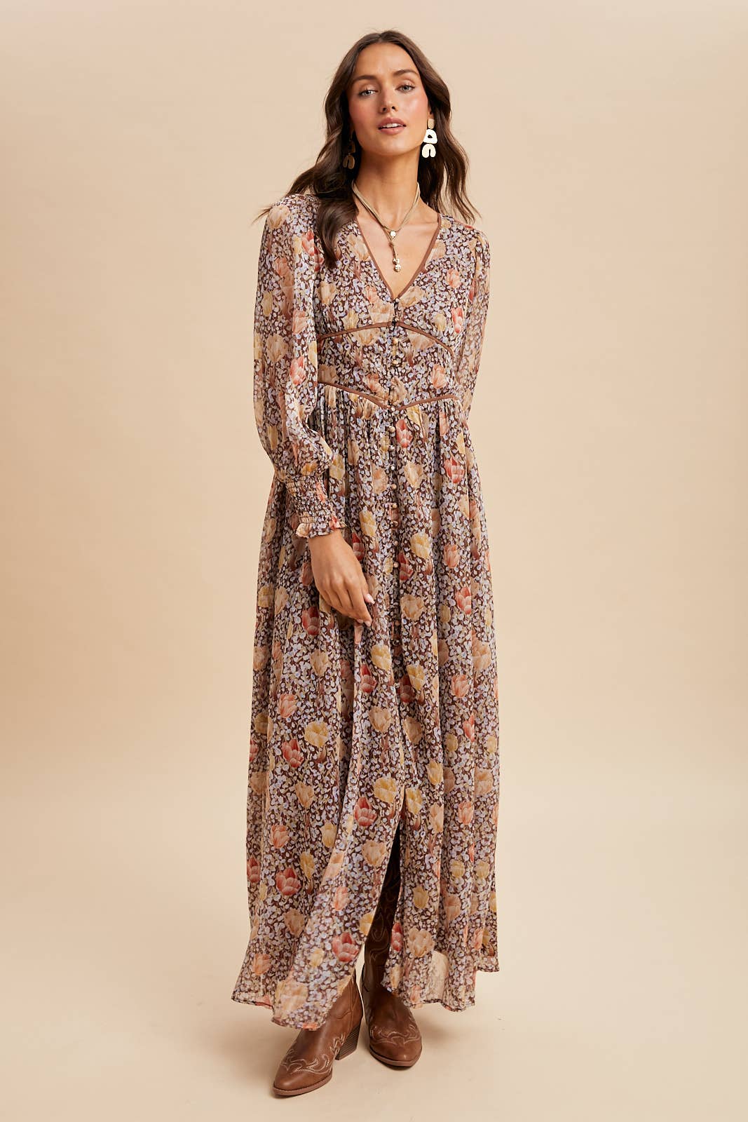 Regal Rose Dress