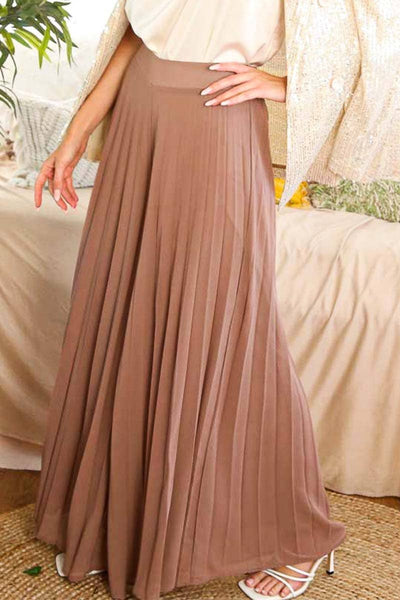 High Waist Pleated Pants