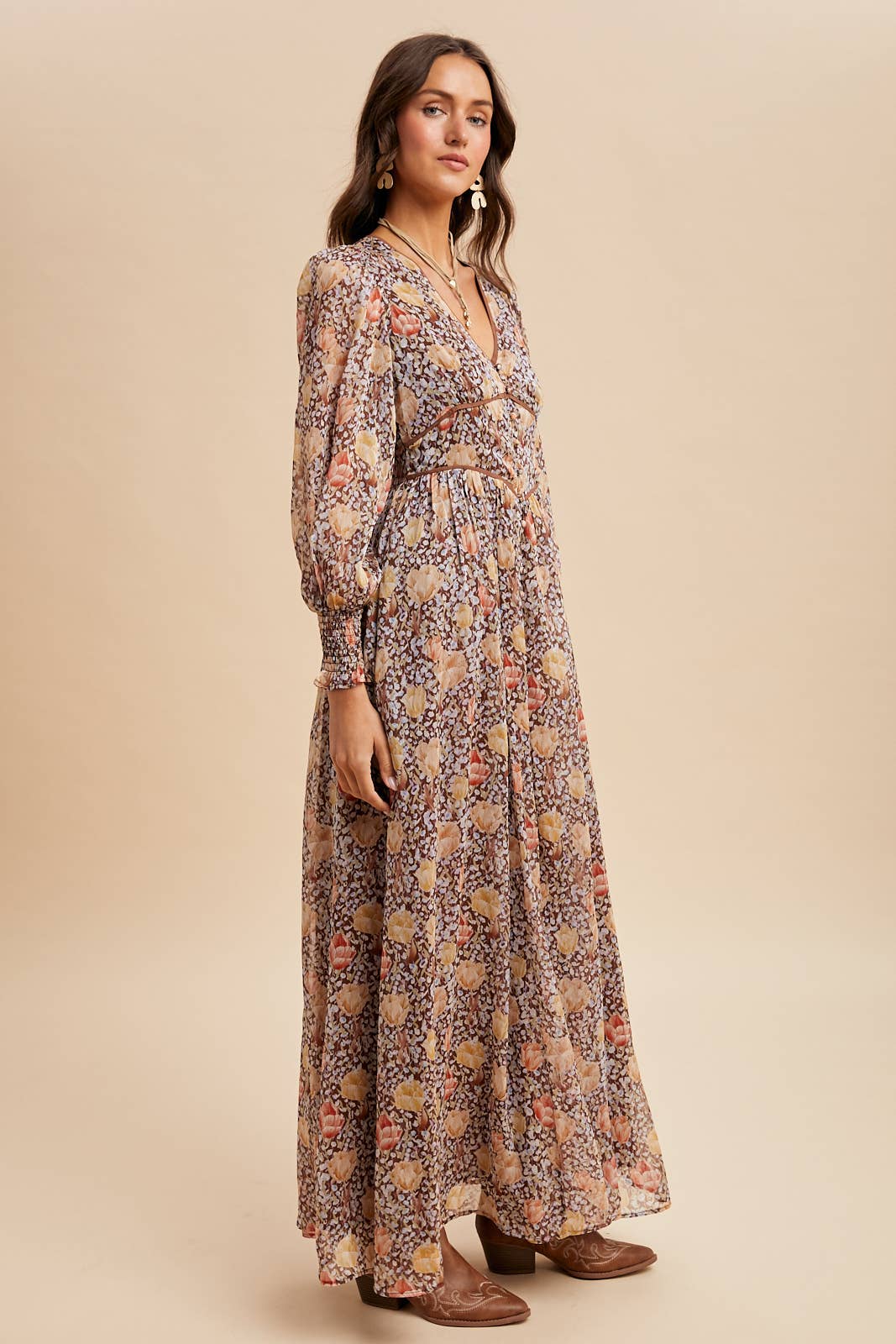 Regal Rose Dress