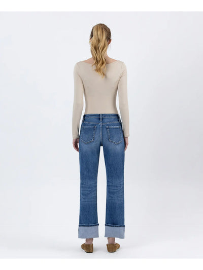 Cuffed Denim 28" inseam