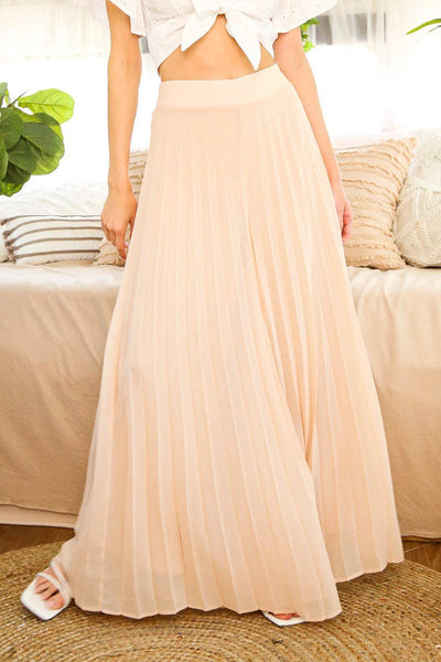 High Waist Pleated Pants