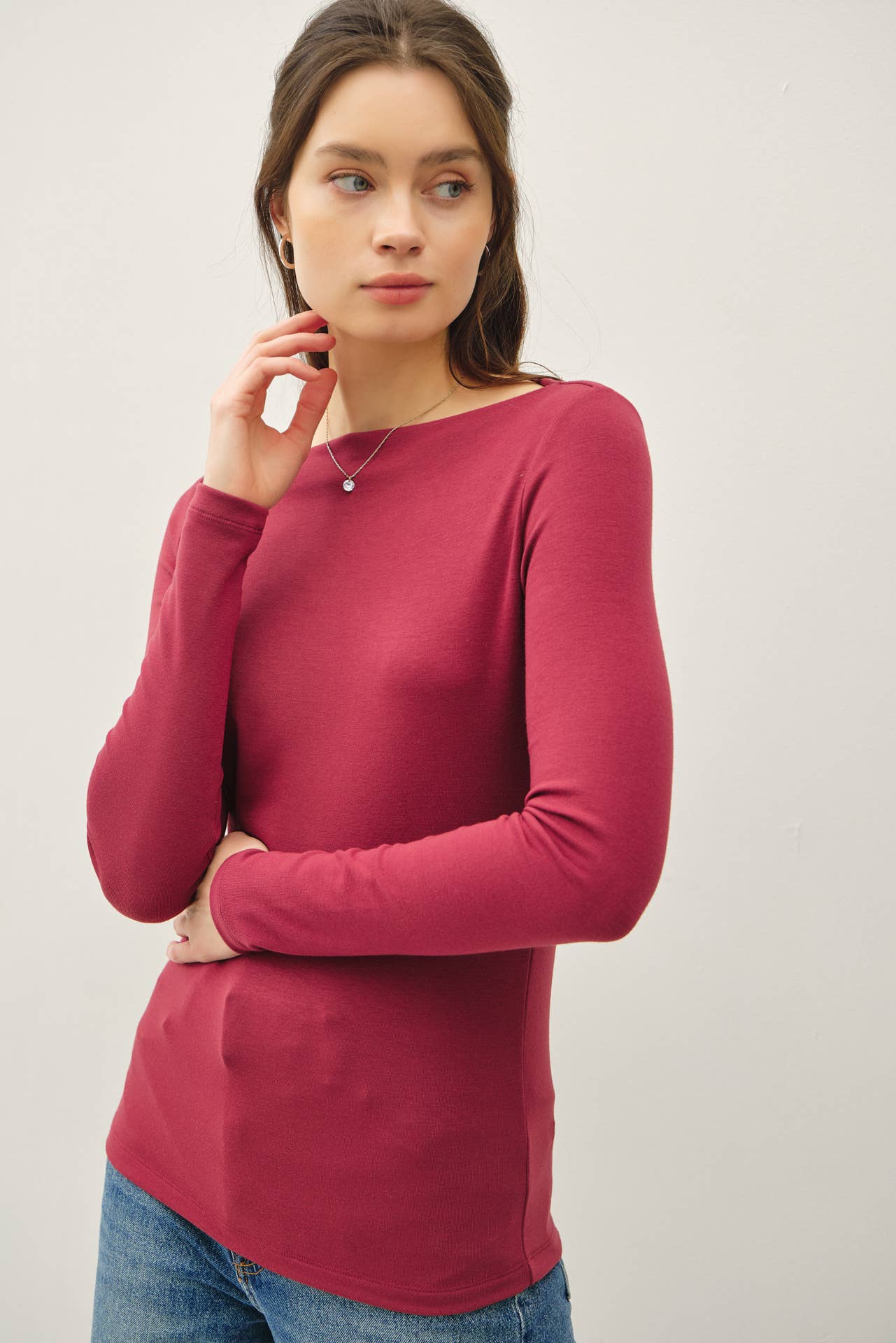The Perfect Basic Boat Neck