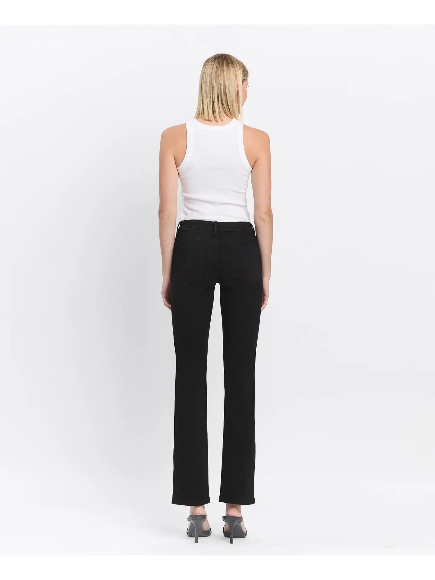 Mid Rise Black Bootcut