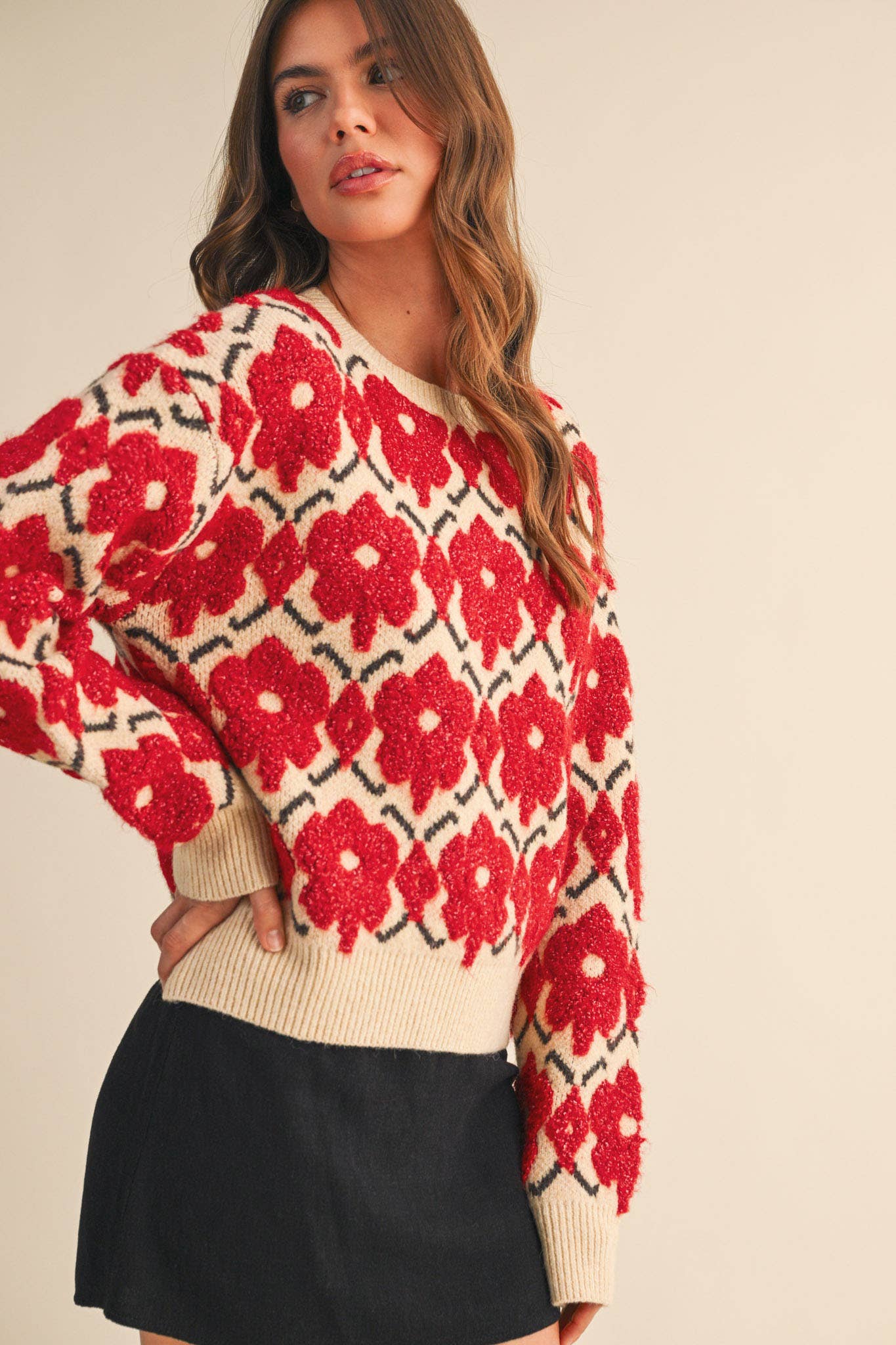 Perfect Floral Pullover