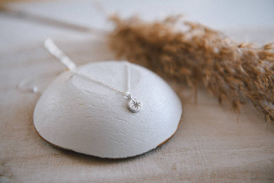 Lumen Necklace Sterling Starburst