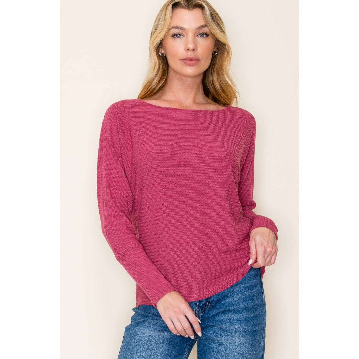 Deep Rose Top