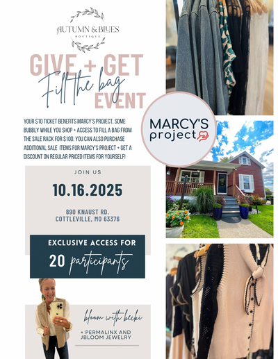Fill the Bag! A Give and Get Event!