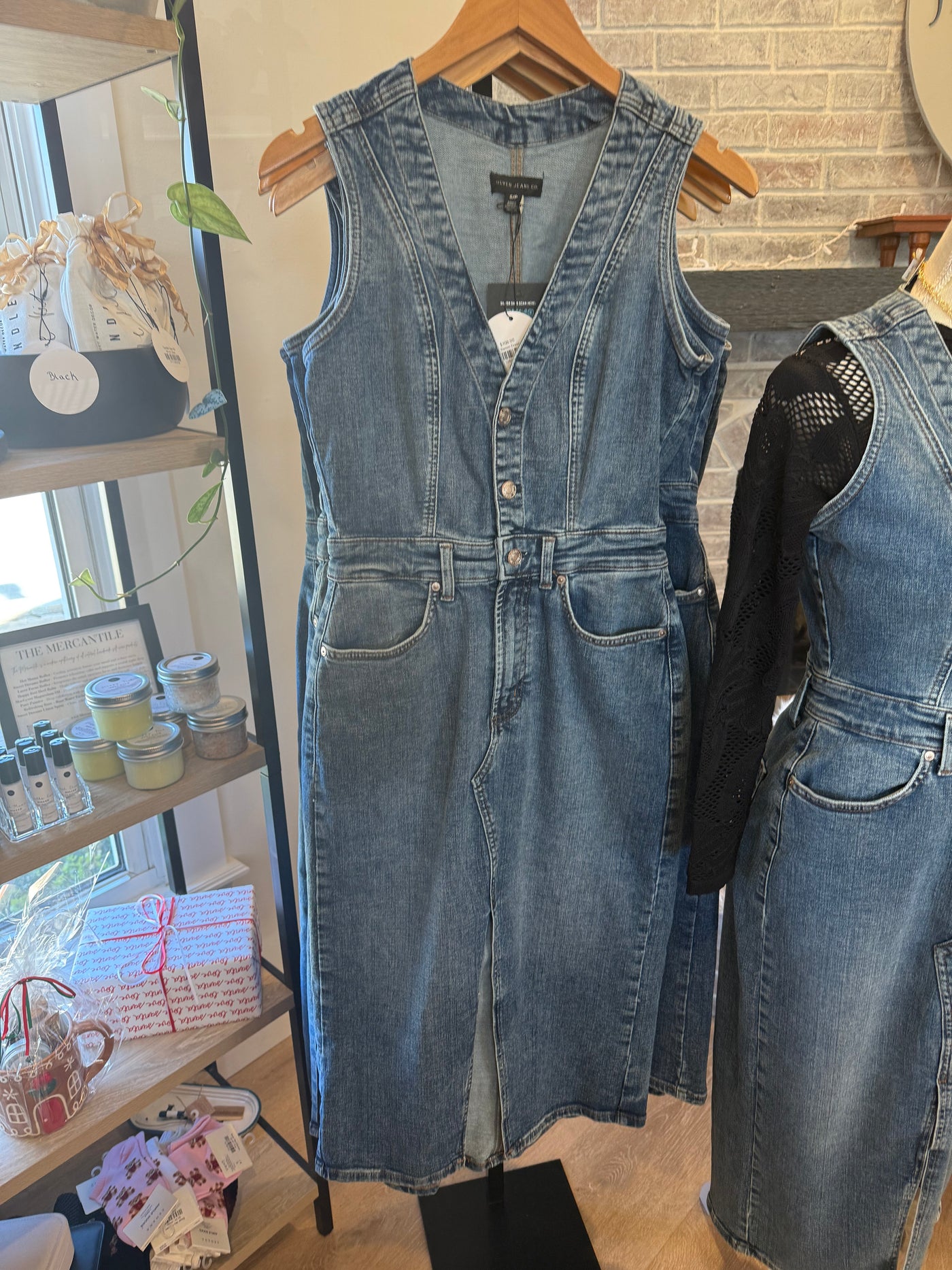 Long Denim Dress