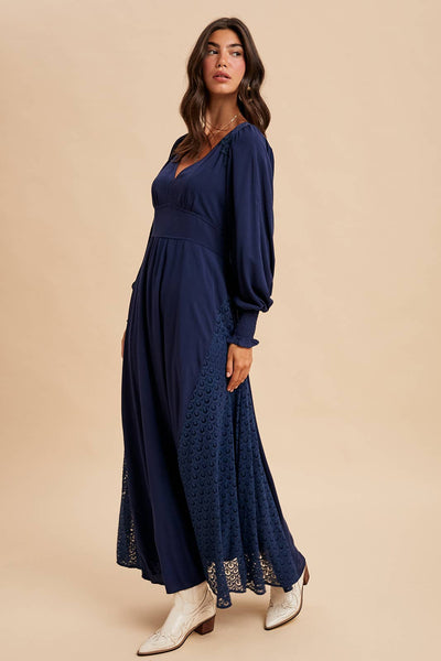 The Lace Panel Maxi