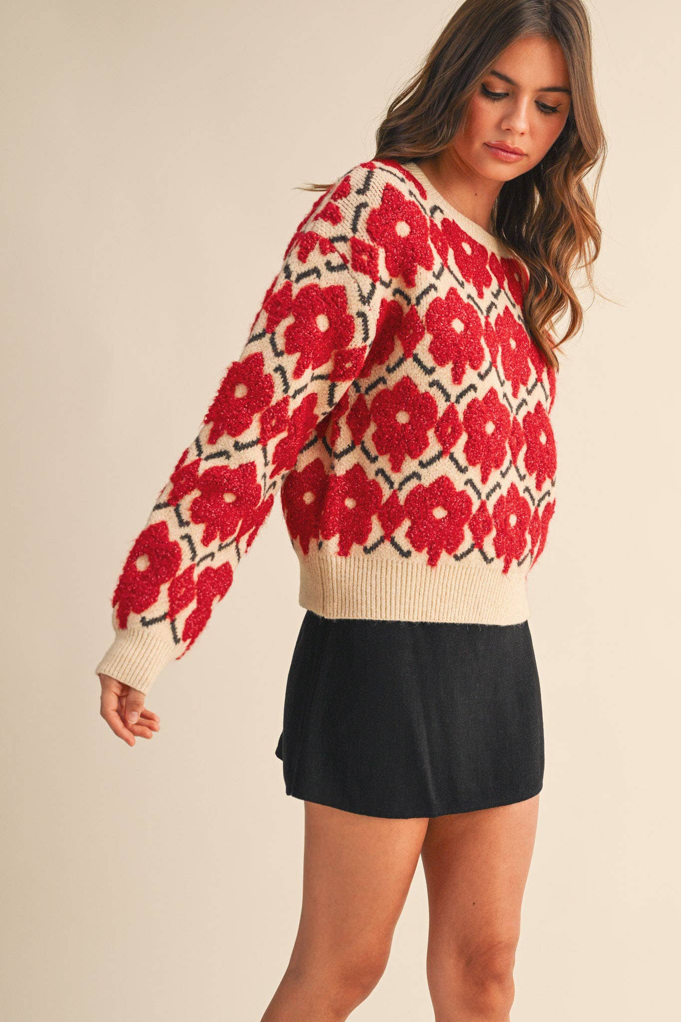 Perfect Floral Pullover