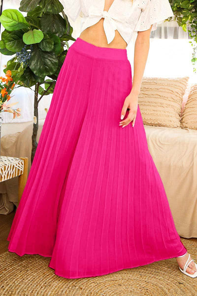 High Waist Pleated Pants