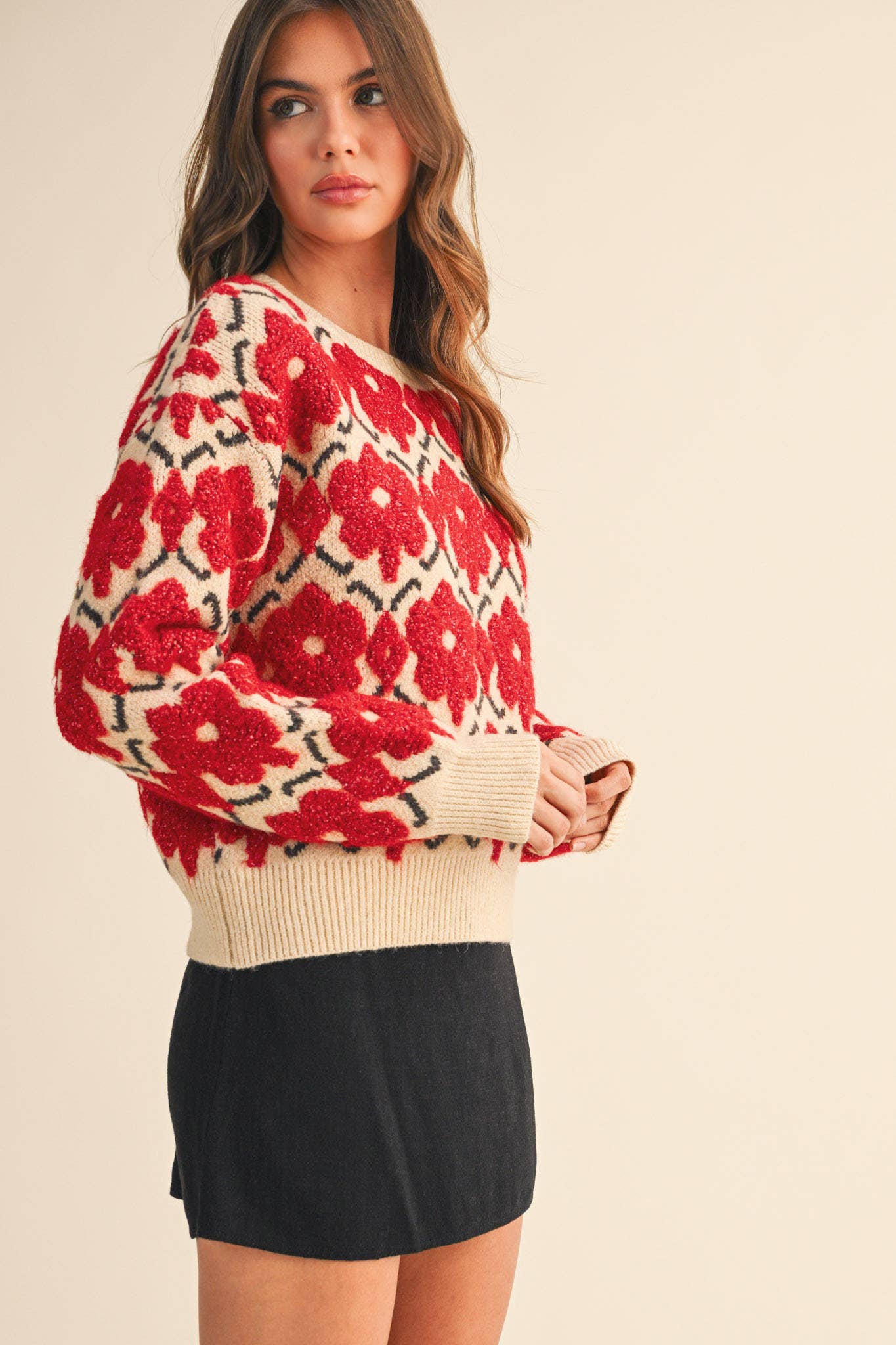 Perfect Floral Pullover