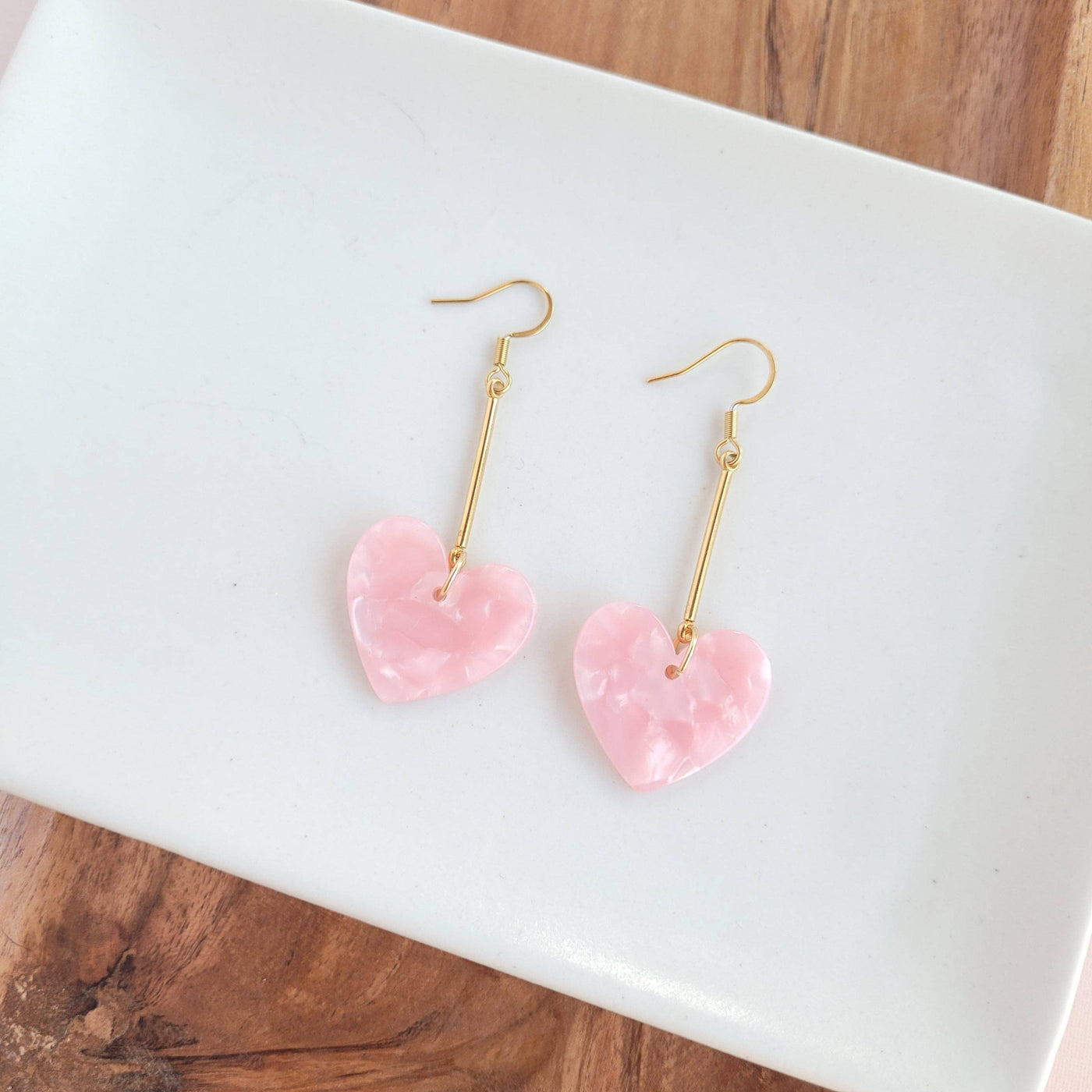 Mina Heart Earrings