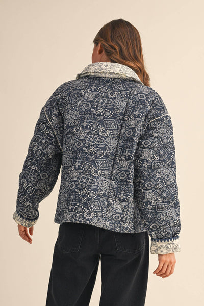 Quilted Bandana Jacket