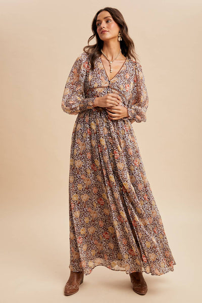 Regal Rose Dress
