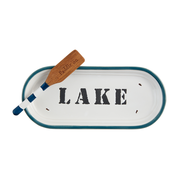 Lake Plate & Paddle