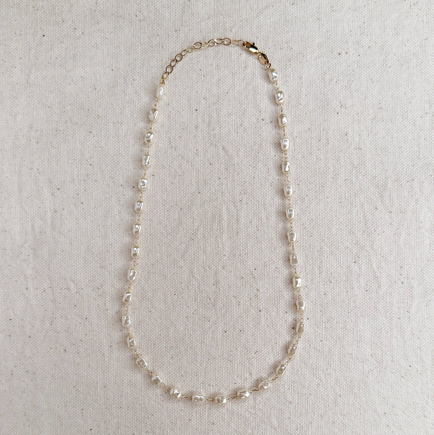 Baroque Pearl Necklace 18"