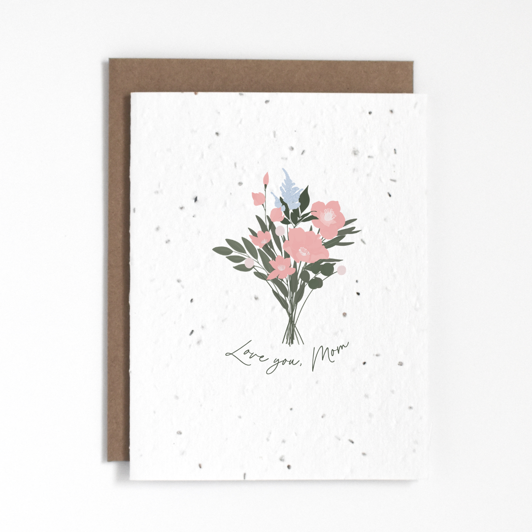 Plantable Card - Love you, Mom